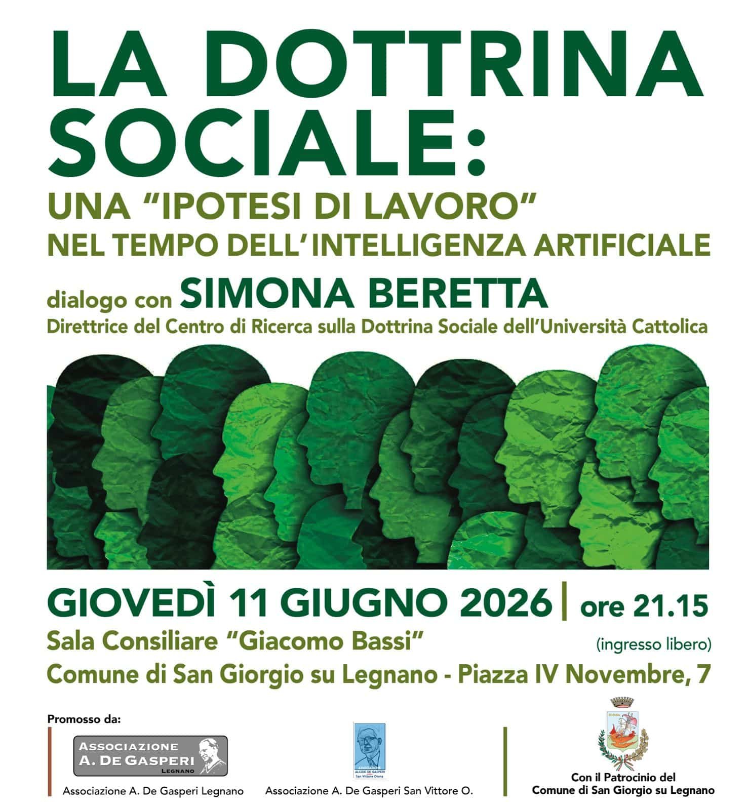 Featured image for “Legnano (MI): La dottrina sociale, una “ipotesi di lavoro” nel tempo dell’intelligenza artificiale”