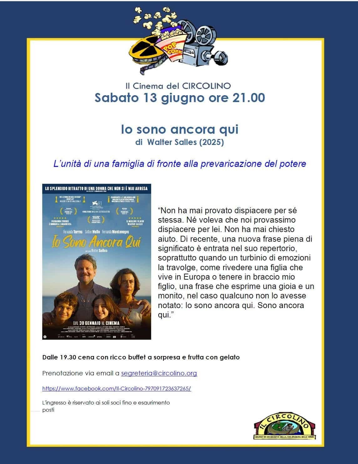 Featured image for “Milano: L’unità di una famiglia di fronte alla prevaricazione del potere. Cineforum”