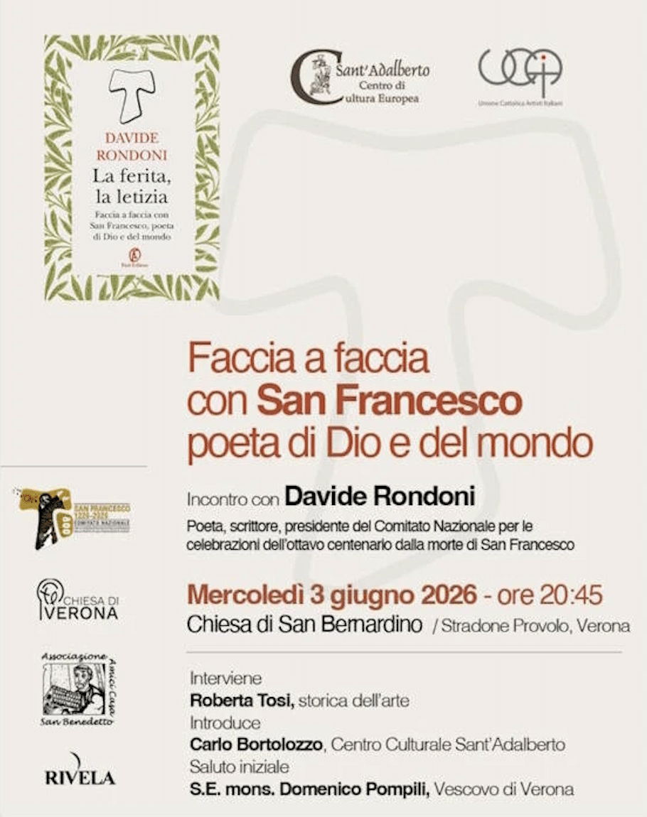 Featured image for “Verona: Faccia a faccia con S. Francesco poeta di Dio e del mondo”