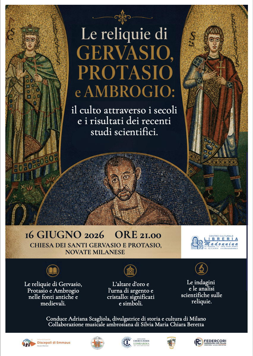 Featured image for “Novate (Mi): Gervasio, Protasio e Ambrogio, il culto attraverso i secoli e i risultati dei recenti studi scientifici”