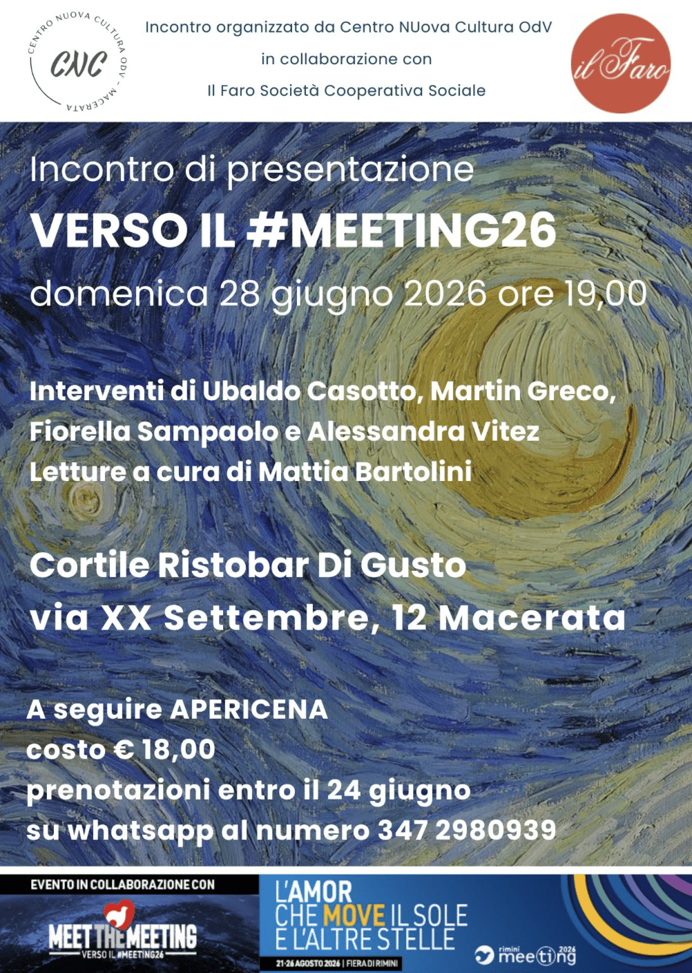 Featured image for “Macerata: Presentazione del Meeting di Rimini 2026”