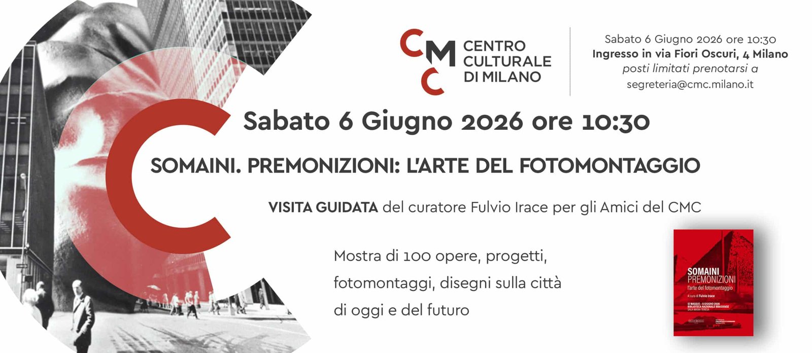 Featured image for “Milano: Somaini. Premonizioni, l’arte del fotomontaggio”