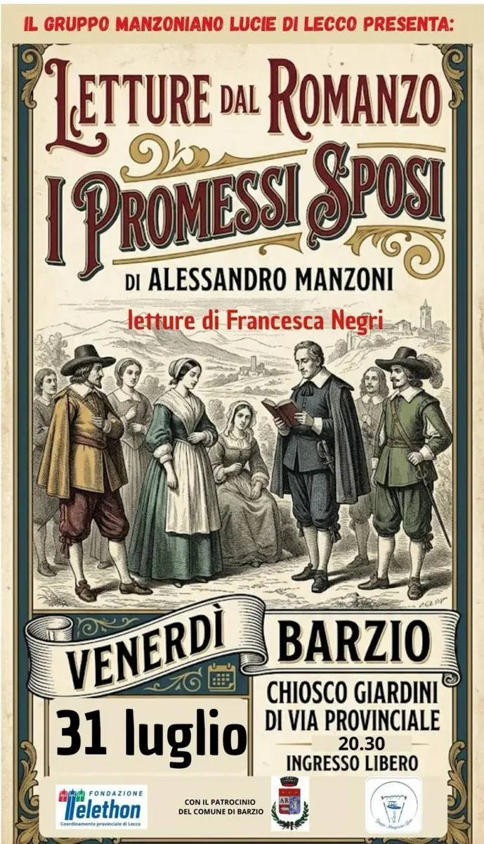 Featured image for “Barzio (LC): Letture dal Romanzo “I Promessi Sposi””