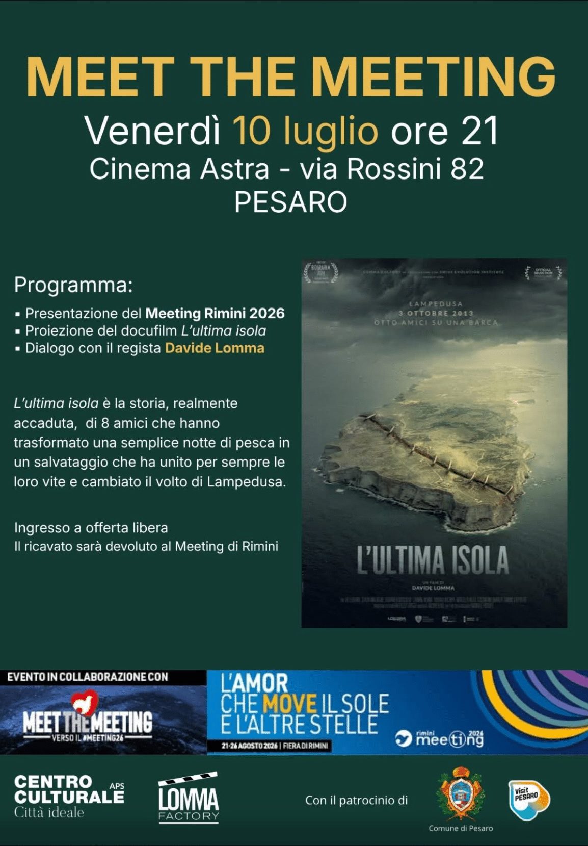 Featured image for “Pesaro: Meet the Meeting. Presentazione del Meeting di Rimini 2026”