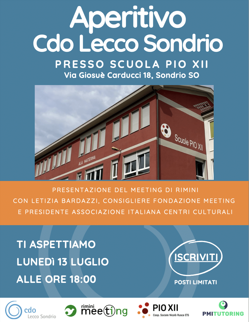 Featured image for “Sondrio: Presentazione del Meeting di Rimini”