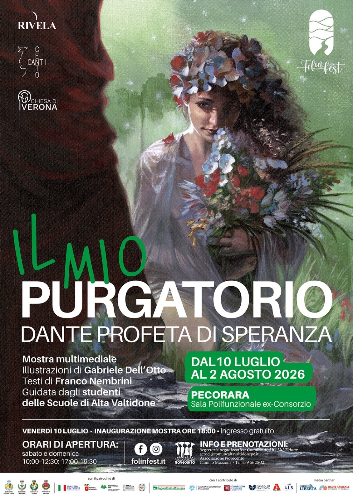 Featured image for “Pecorara (PC): Il mio purgatorio. Dante profeta di speranza”
