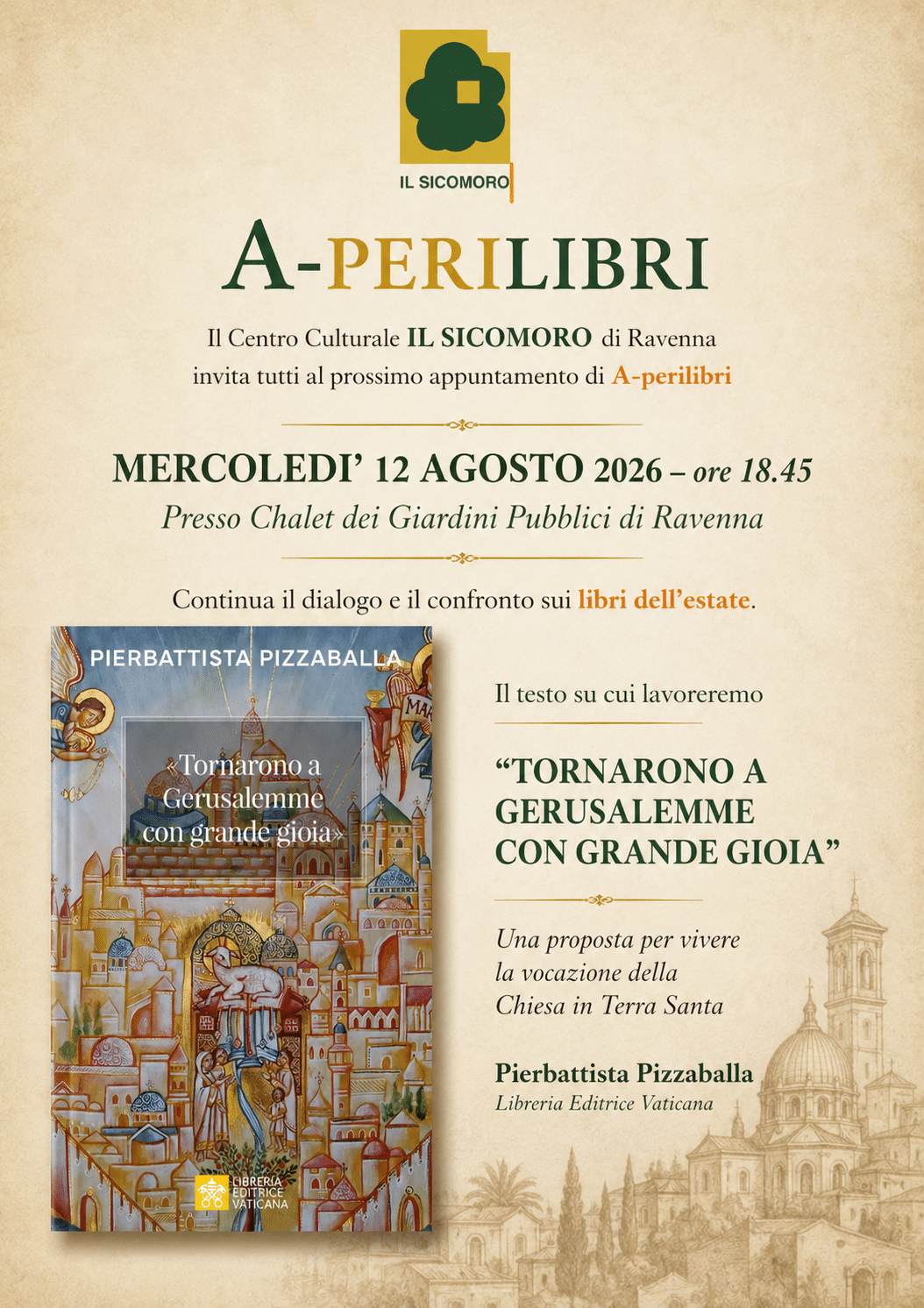 Featured image for “Ravenna: Tornarono a Gerusalemme con grande gioia”