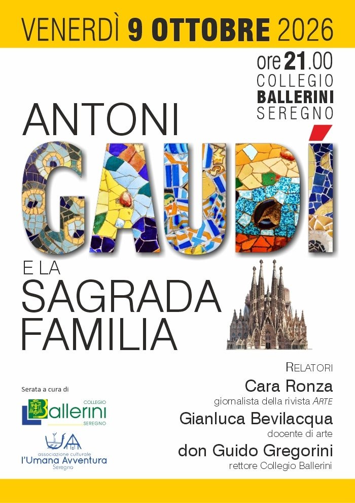 Featured image for “Seregno (MB): Antoni Gaudì e la Sagrada Familia”