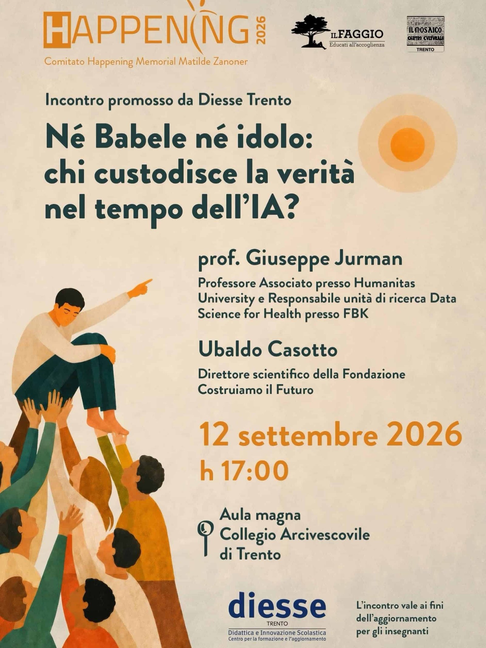 Featured image for “Trento: Nè Babele nè idolo, chi vustodisce la verità nel tempo dell’IA?”