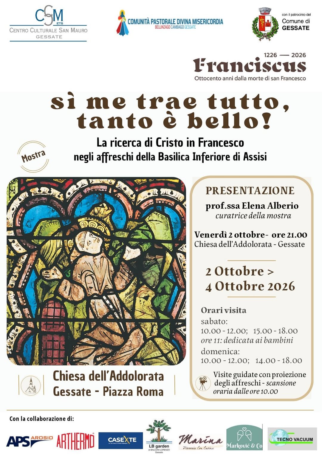 Featured image for “Gessate (MI): La ricerca di Cristo in Francesco negli affreschi della Basilica inferiore di Assisi”