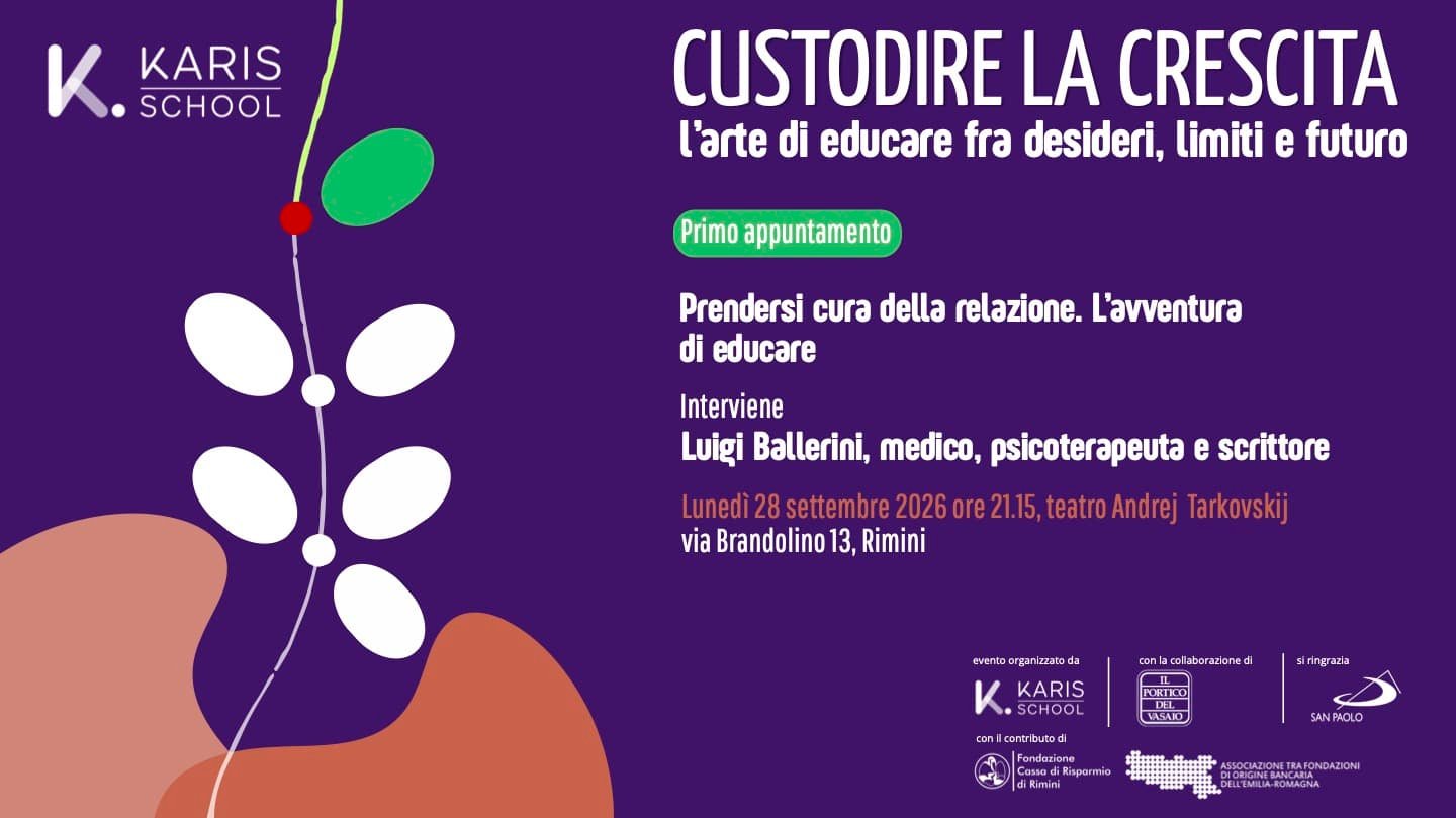 Featured image for “Rimini: Custodire la crescita. L’arte di educare fra desideri, limiti e futuro”