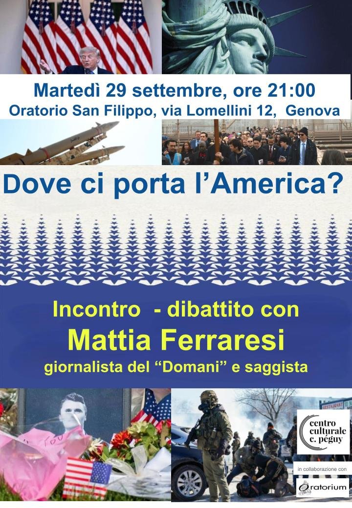 Featured image for “Genova: Dove ci porta l’America? Incontro con Mattia Ferraresi”