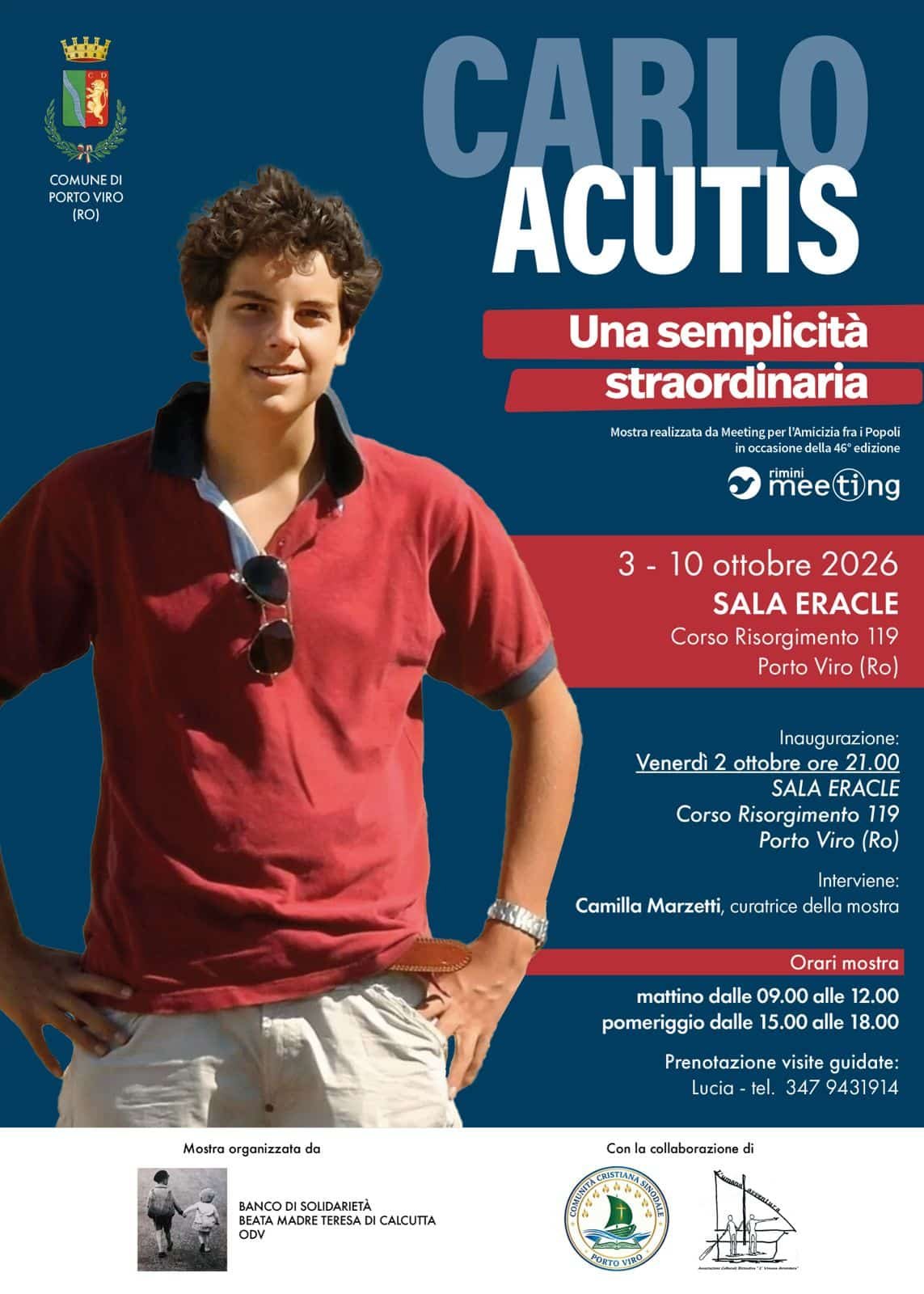 Featured image for “Porto Viro (RO): Carlo Acutis. Una semplicità straordinaria”
