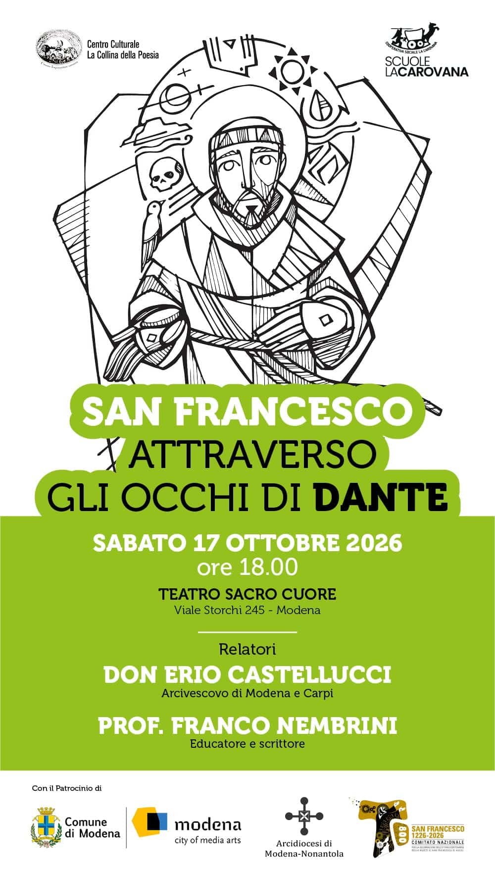Featured image for “Modena: San Francesco attraverso gli occhi di Dante”