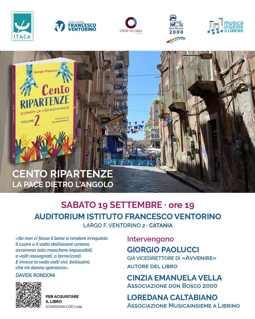 Featured image for “Catania: Cento ripartenze. La pace dietro l’angolo”