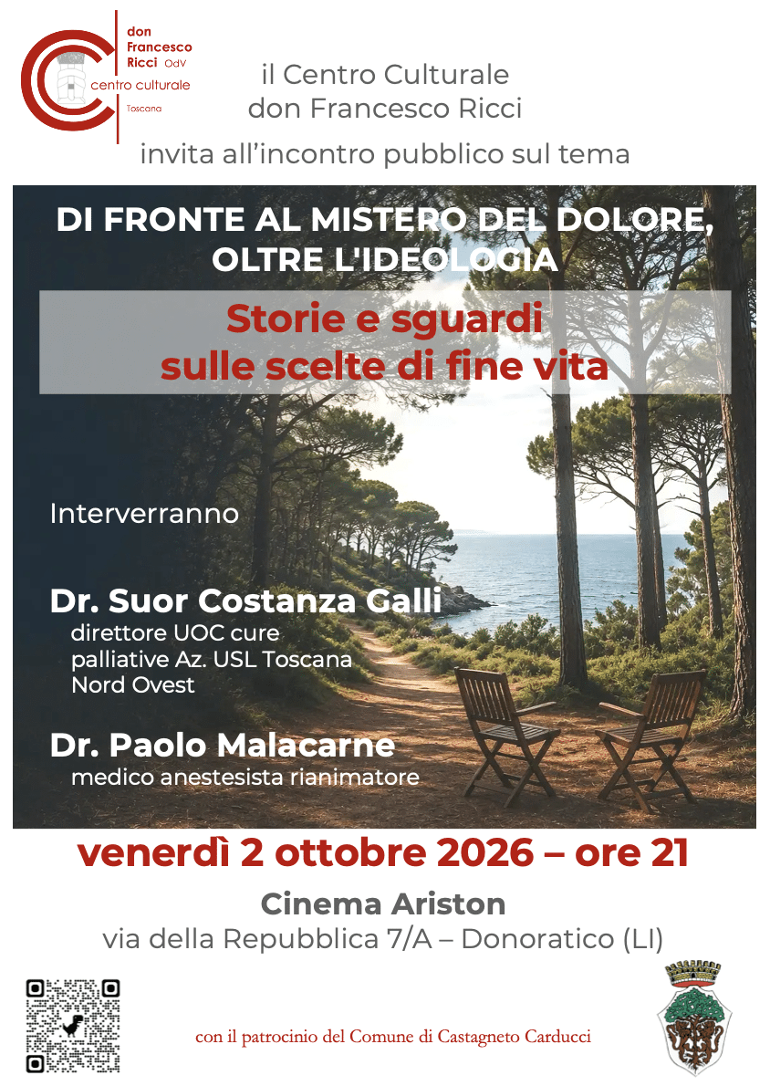 Featured image for “Donoratico (LI): Storie e sguardi sulle scelte di fine vita”