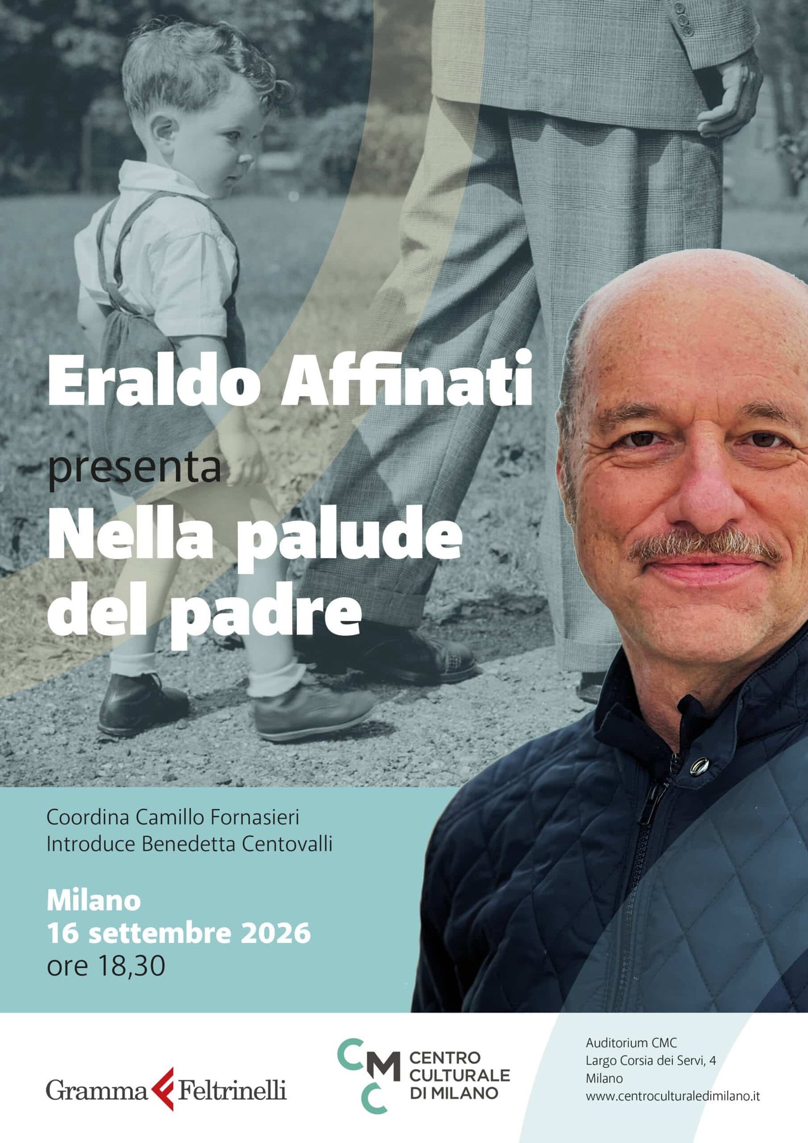 Featured image for “Milano: Eraldo Affinati presenta “Nella palude del padre””