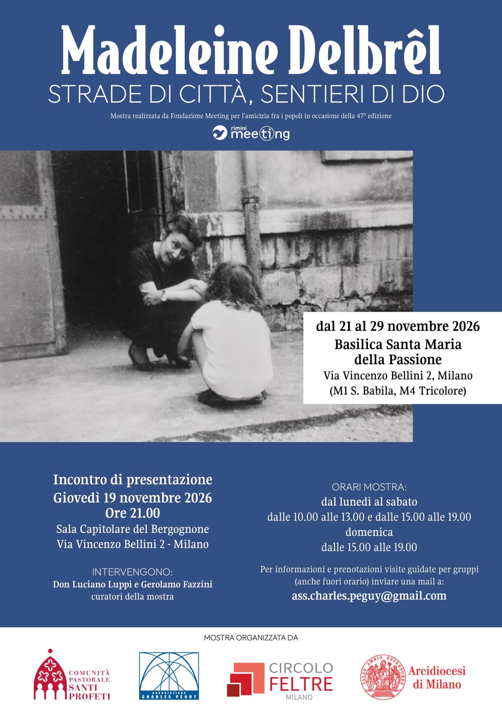 Featured image for “Milano: Madeleine Delbrêl. Strade di città, sentieri di Dio”