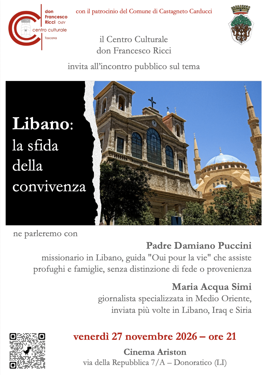 Featured image for “Donoratico (LI): Libano. La sfida della convivenza”